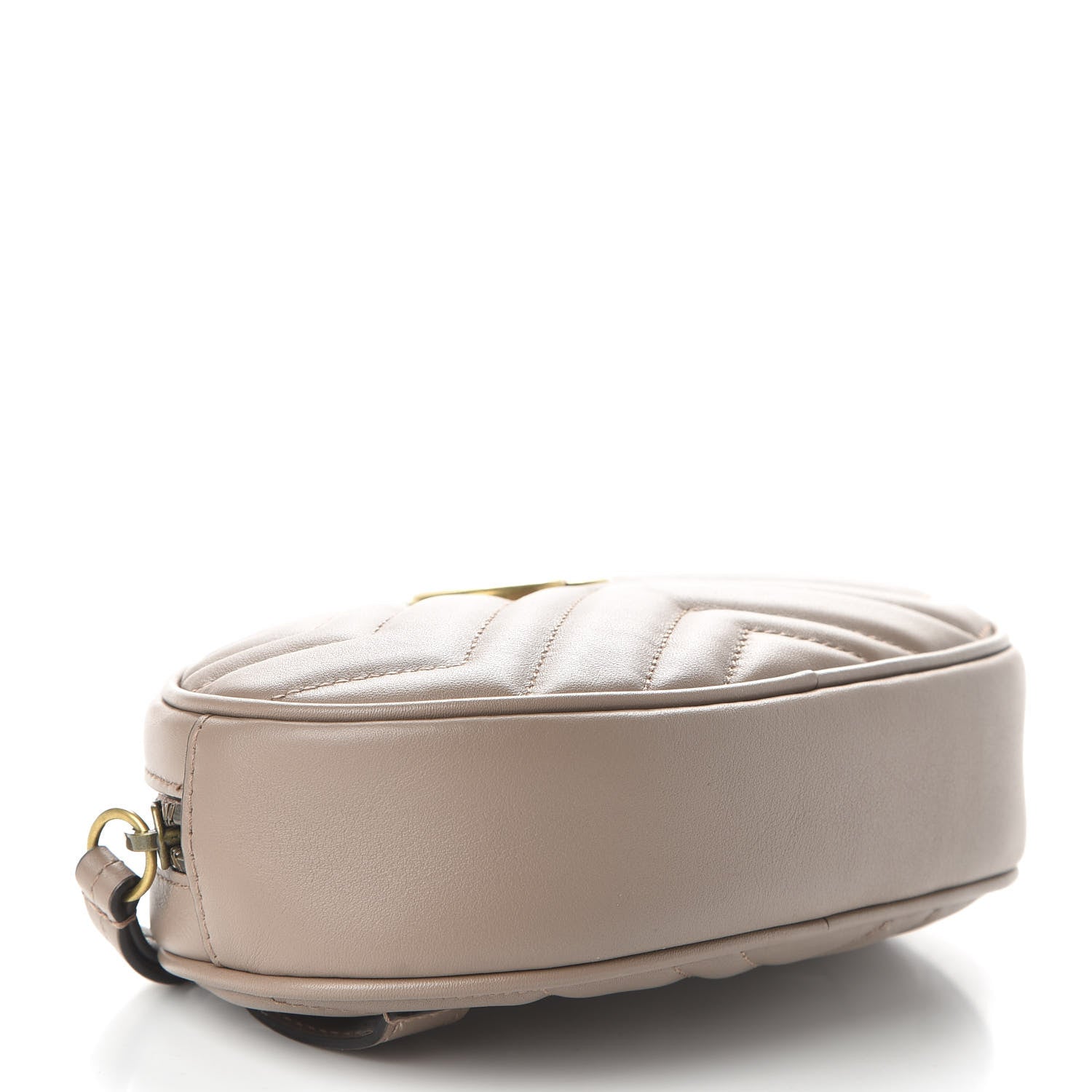 Gucci Calfskin Matelasse GG Marmont Belt Bag 85 34 Porcelain Rose 4 of 10