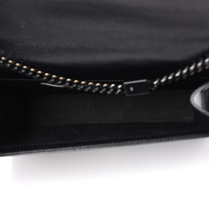 Saint Laurent Grain De Poudre Medium Classic Monogram Kate Satchel Black 5 of 8
