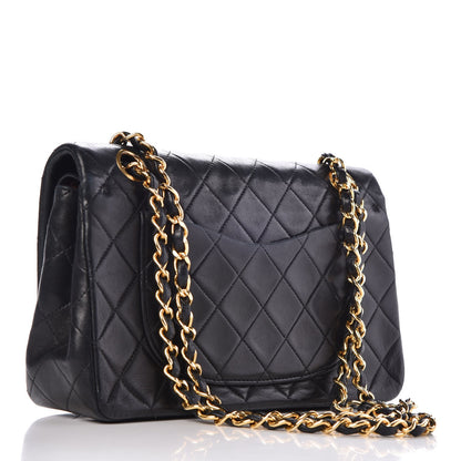 Chanel Lambskin Quilted Small Double Flap Black 4 of 15