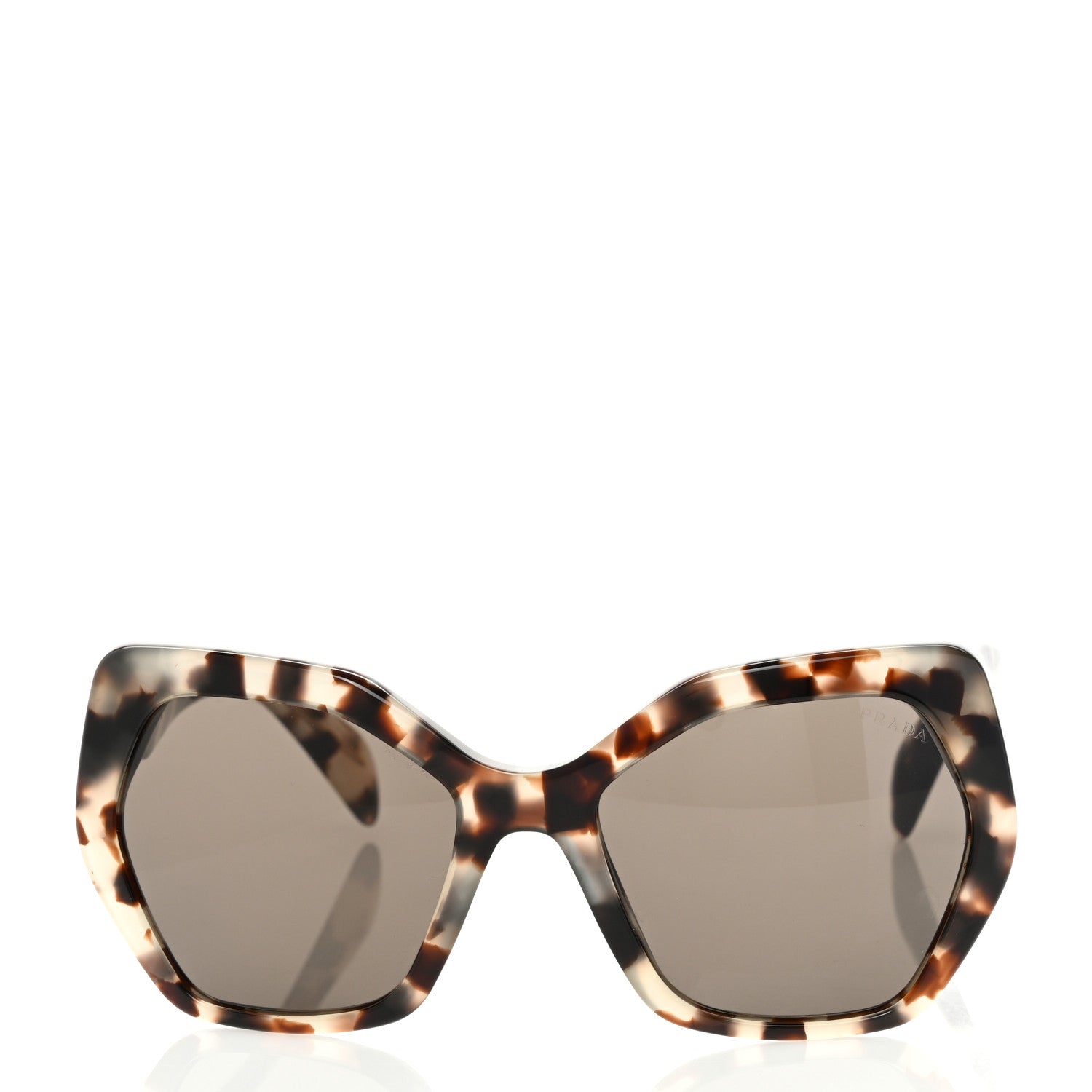 Prada Sunglasses SPR 16R Tortoise Grey 2 of 8