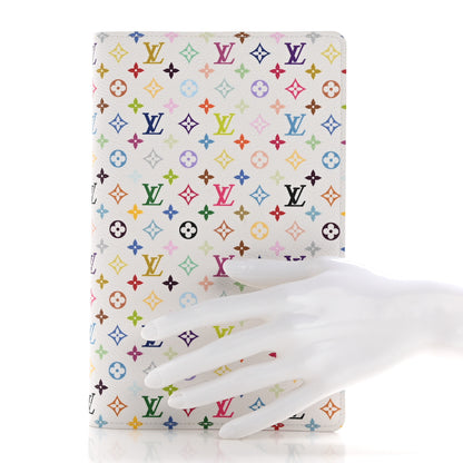Louis Vuitton LV X TM Monogram Multicolor Emily Notebook Cover MM White 2 of 7
