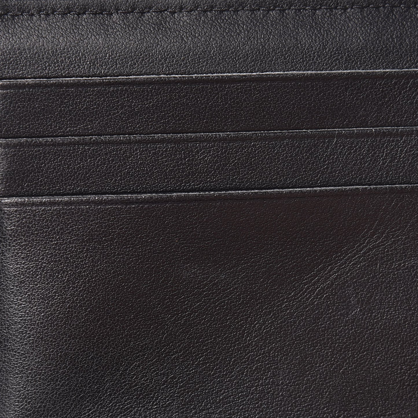 Caviar Quilted Compact Boy Wallet Black