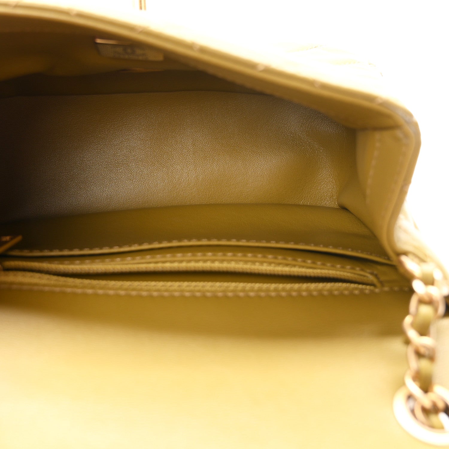 Chanel Lambskin Quilted Mini Pearl Crush Flap Green 5 of 11