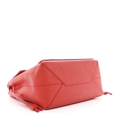 Louis Vuitton Calfskin Lockme PM Rouge 4 of 10