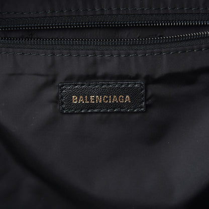 Balenciaga Sport Nylon Logo Embroidered S Wheel Backpack Fuchsia Black 6 of 12