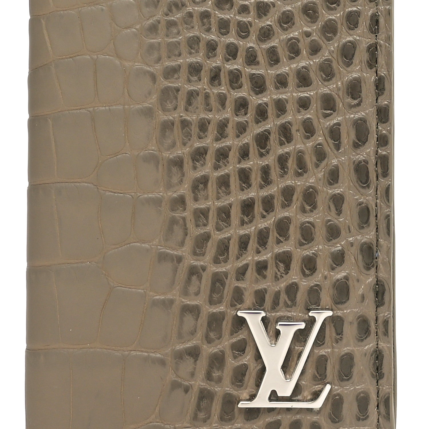 Louis Vuitton Crocodile Pocket Organizer Sage Green 1707663