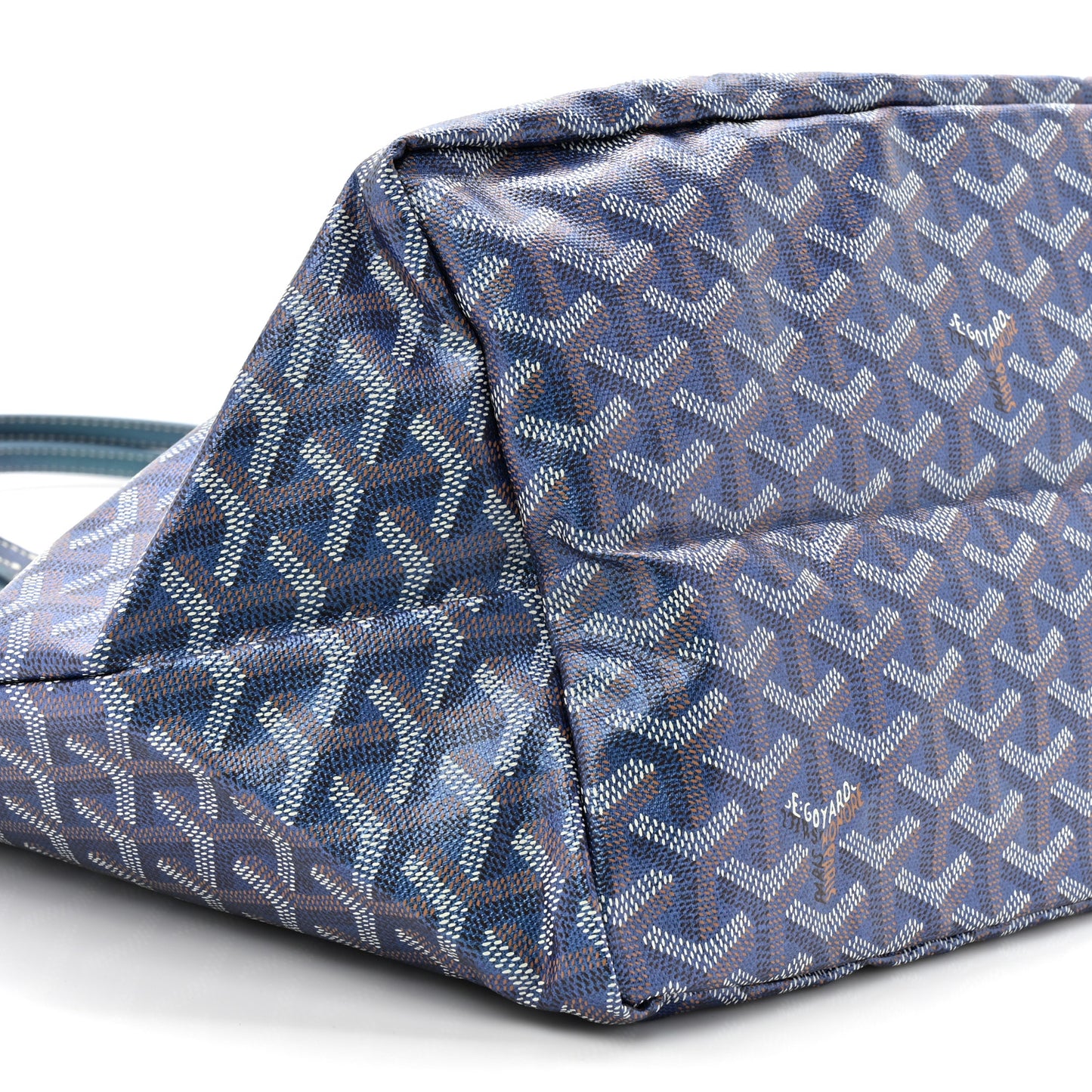Iridescent Goyardine Saint Louis GM Pearly Blue
