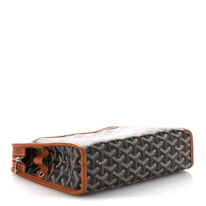 Goyard Goyardine Jouvence MM Toiletry Pouch Black Gold 4 of 13