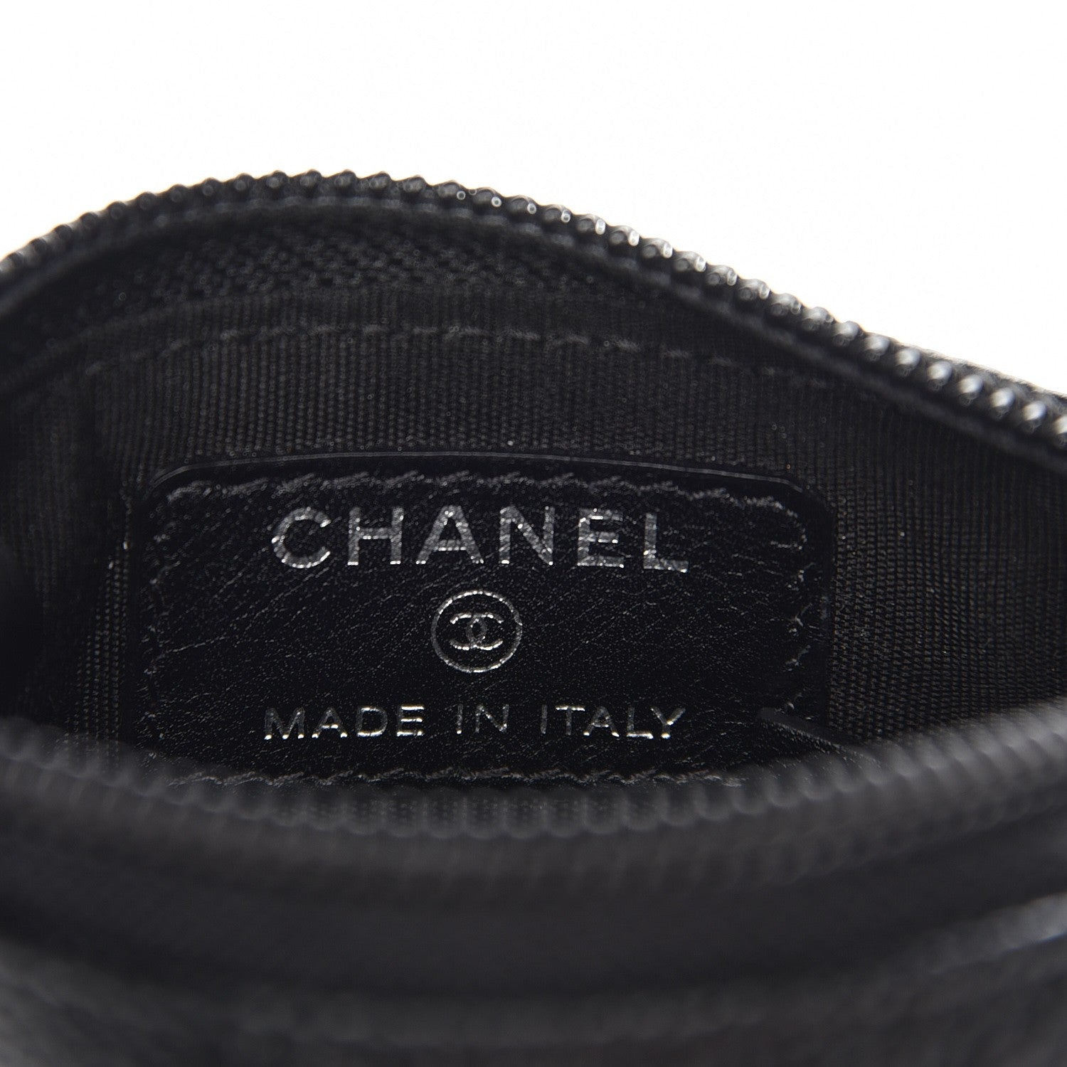 Chanel Caviar Timeless CC Key Holder Black 6 of 8