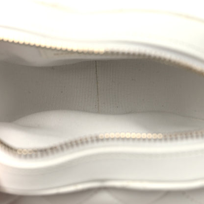 Chanel Lambskin Quilted CC In Love Heart Clutch With Chain White 5 of 10