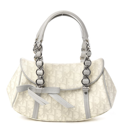 Christian Dior Monogram Romantique Trotter Bag Grey 1 of 11