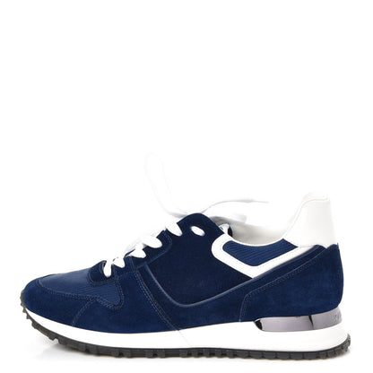 Louis Vuitton Suede Run Away Sneakers 38 Blue 1 of 8