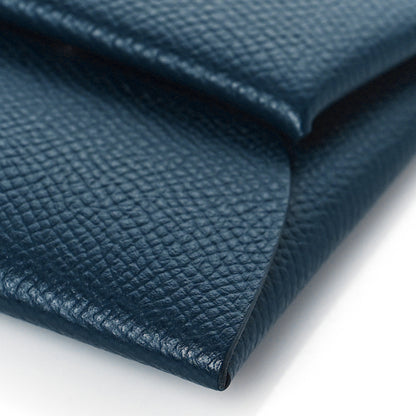 Hermes Epsom Bastia Coin Purse Bleu Indigo 7 of 9