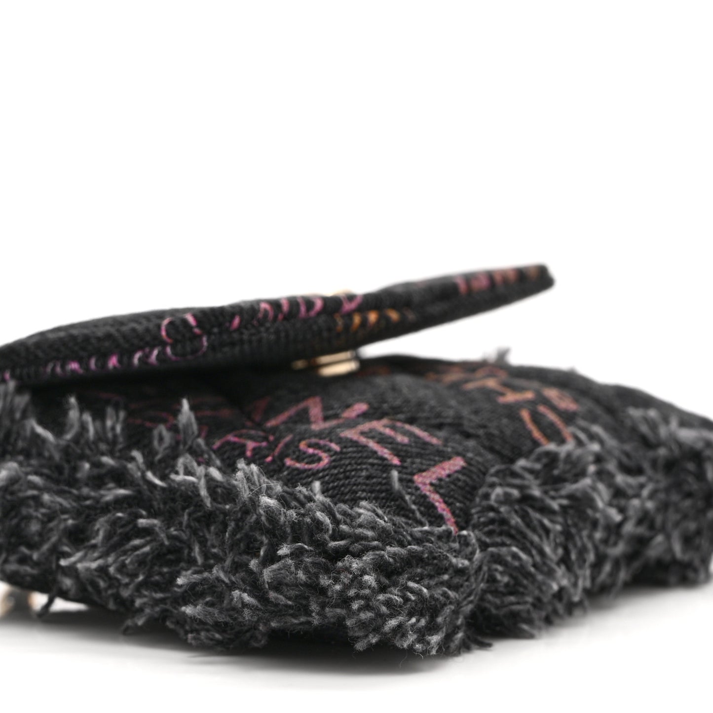 Denim Quilted Denim Mood Belt Bag Black Multicolor