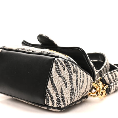 Jacquemus Zebra Jacquard Le Petit Bambimou Black White 9 of 9