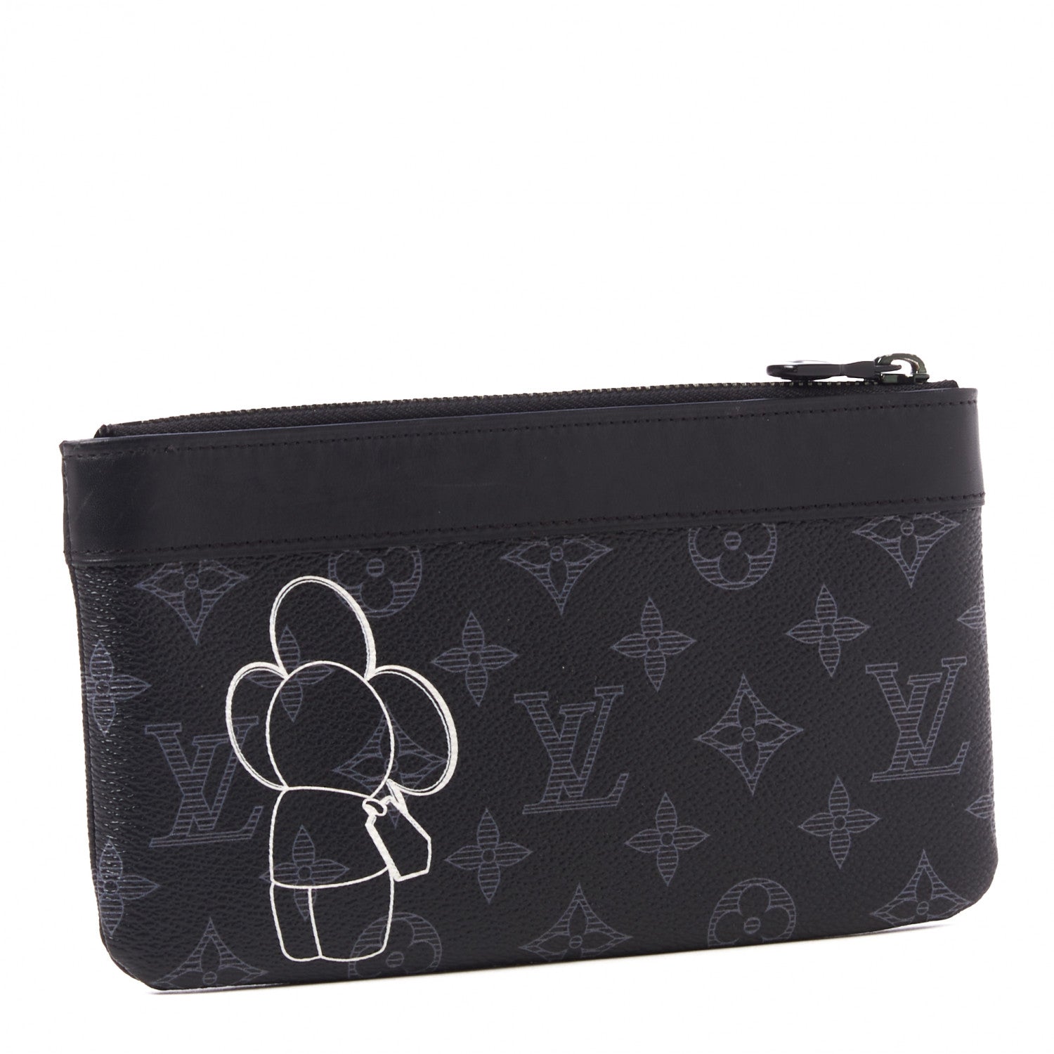 Louis Vuitton Monogram Eclipse Vivienne Pochette Apollo PM 2 of 8