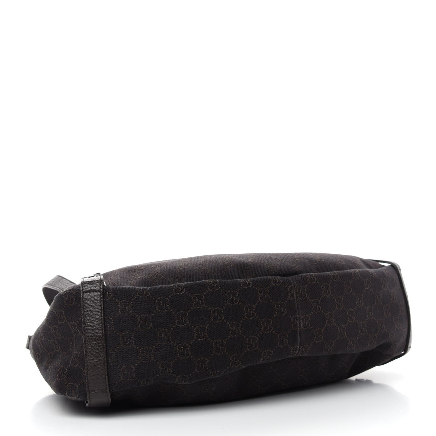 Monogram Medium Abbey Shoulder Bag Chocolate
