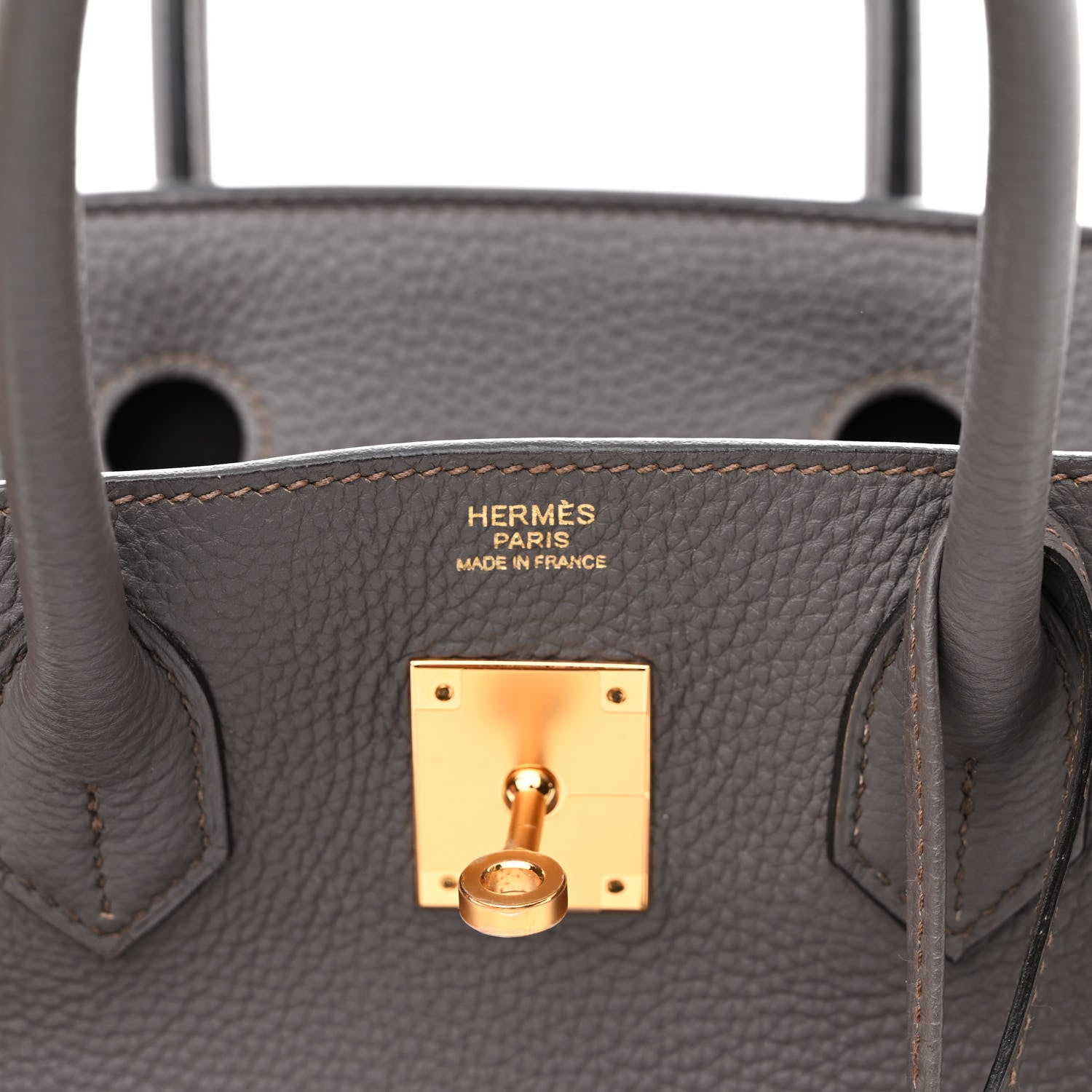 Hermes Togo Birkin 30 Etain 6 of 10
