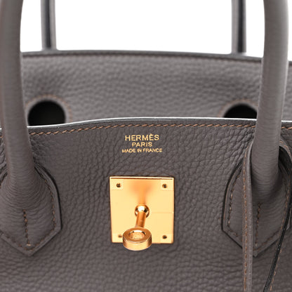 Hermes Togo Birkin 30 Etain 6 of 10