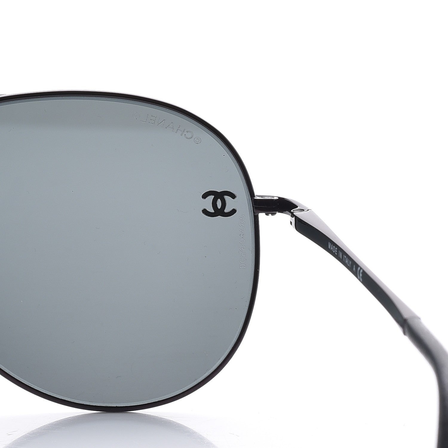Chanel CC Pilot Sunglasses 4189-T-Q Bordeaux 8 of 9