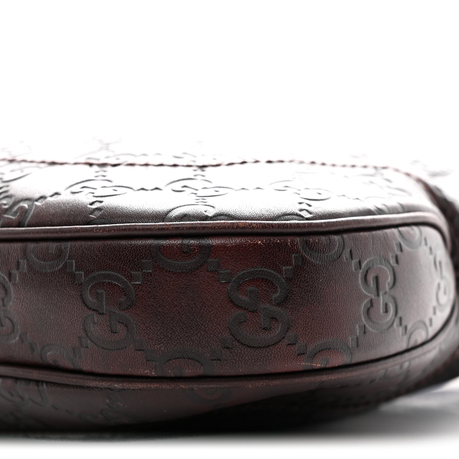 Gucci Guccissima Small Jackie O Hobo Chocolate 10 of 12