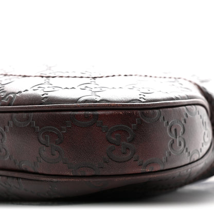 Gucci Guccissima Small Jackie O Hobo Chocolate 10 of 12
