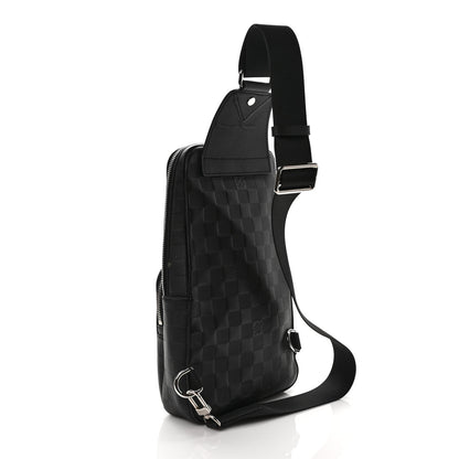 Louis Vuitton Damier Infini Avenue Sling Bag Onyx 3 of 8