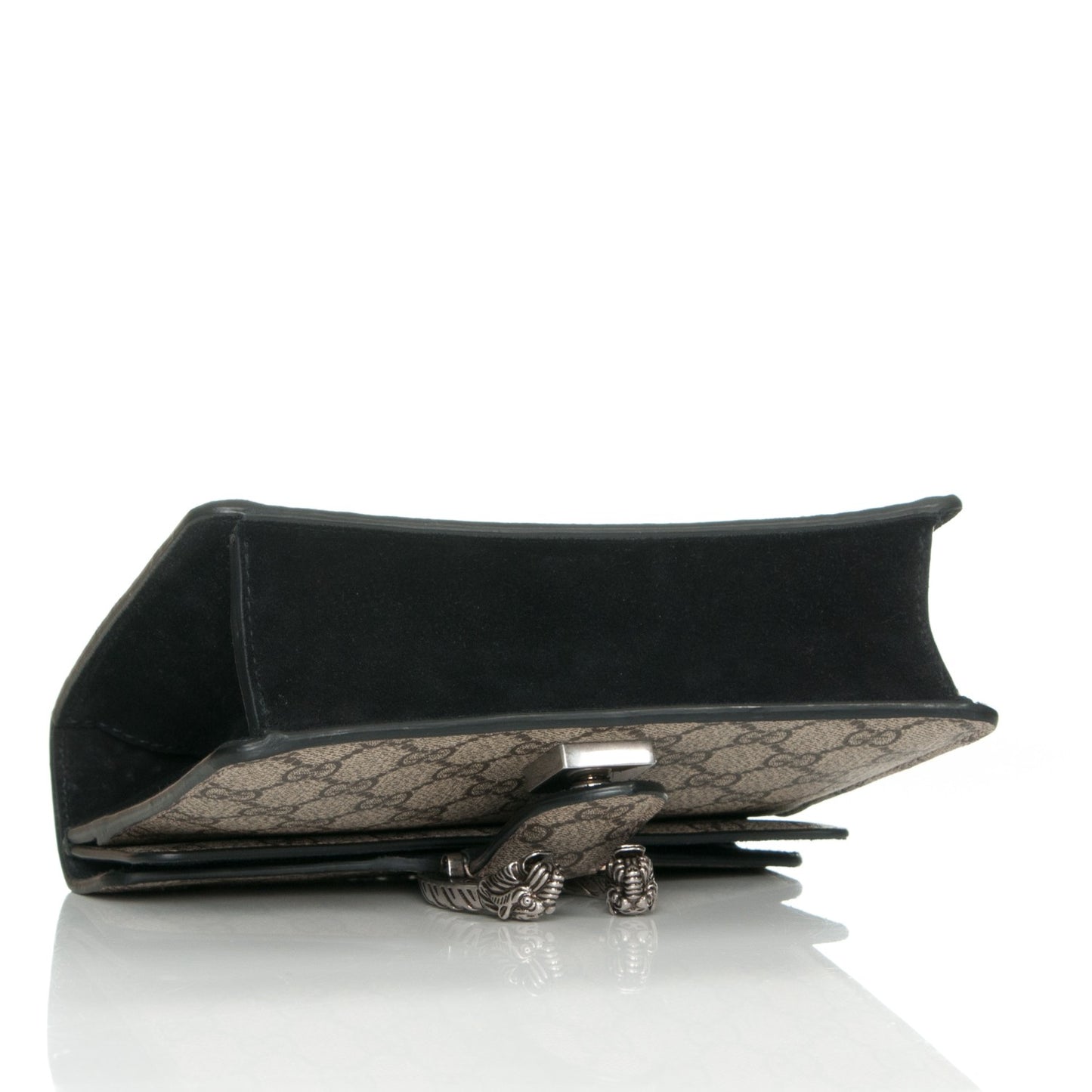 GG Supreme Monogram Mini Dionysus Shoulder Bag Black