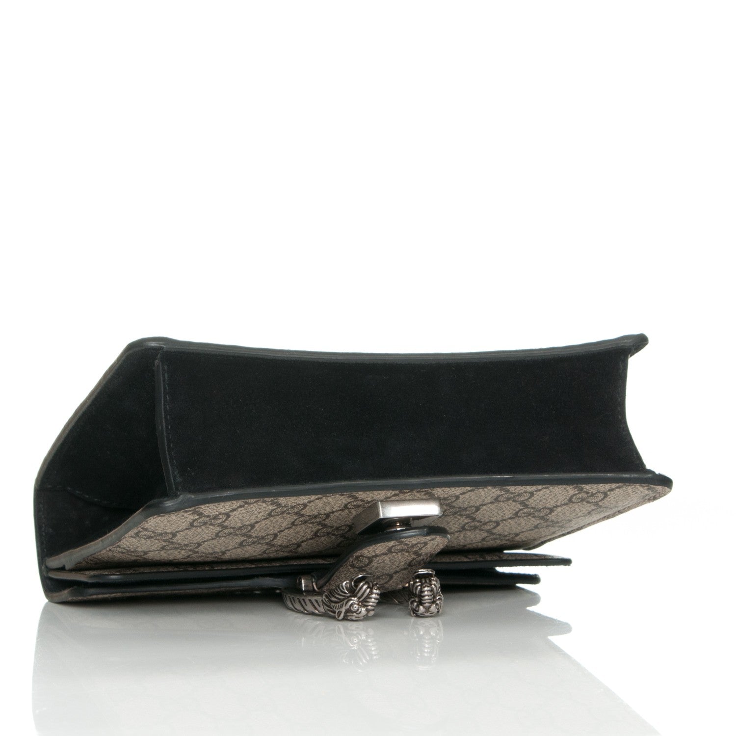 Gucci GG Supreme Monogram Mini Dionysus Shoulder Bag Black 4 of 8