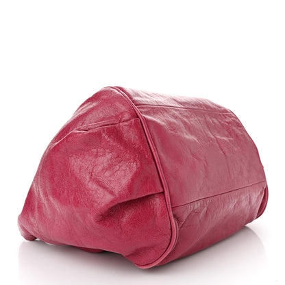 Chloe Tumbled Lambskin Small Ethel Satchel Cyclamen 4 of 10
