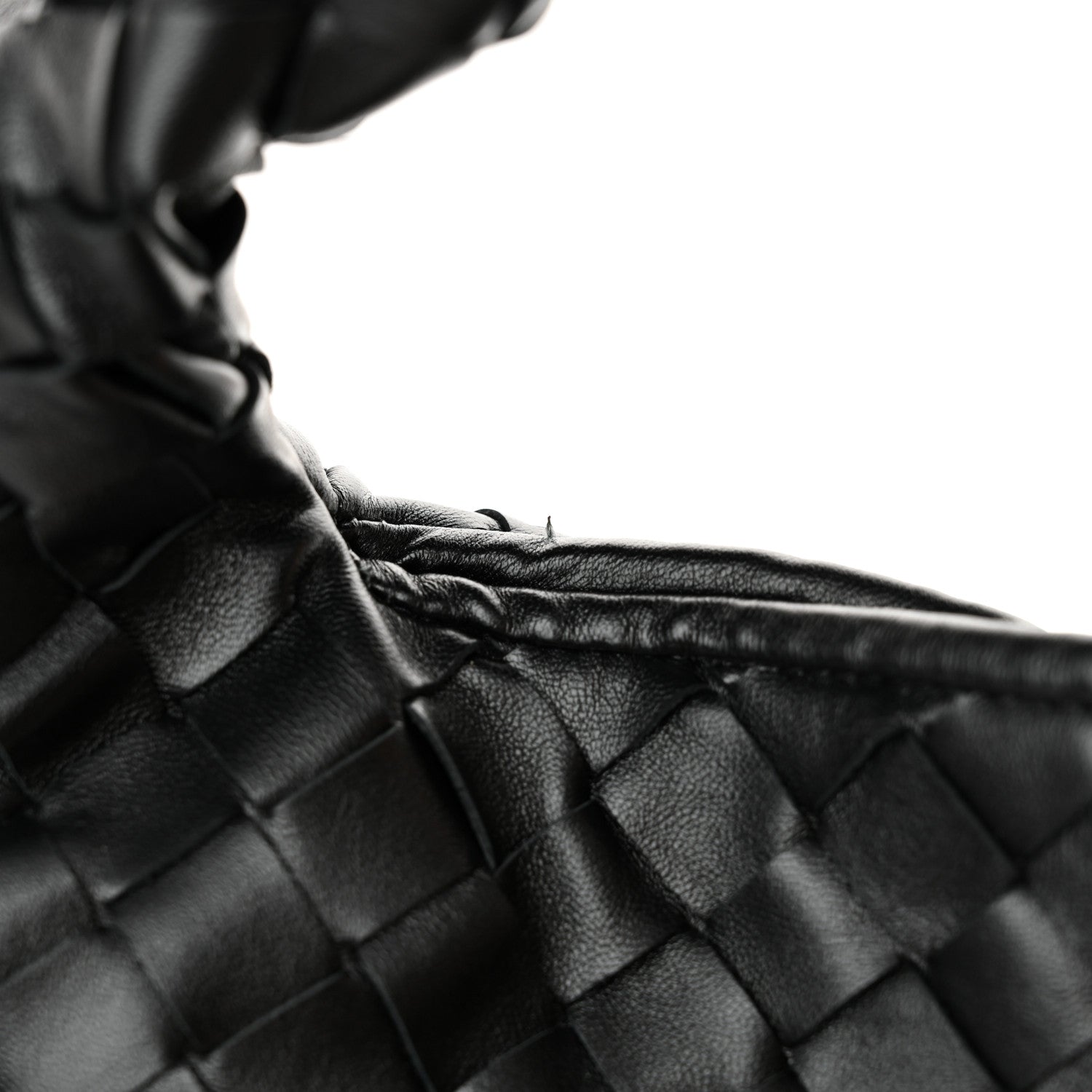 Bottega Veneta Calfskin Intrecciato Small Hop Black 11 of 11
