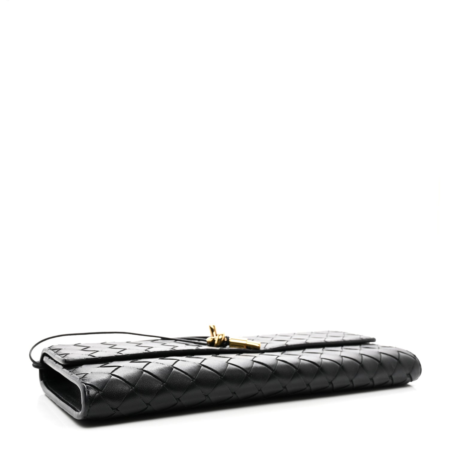 Bottega Veneta Nappa Intrecciato Long Andiamo Top Handle Black 4 of 7