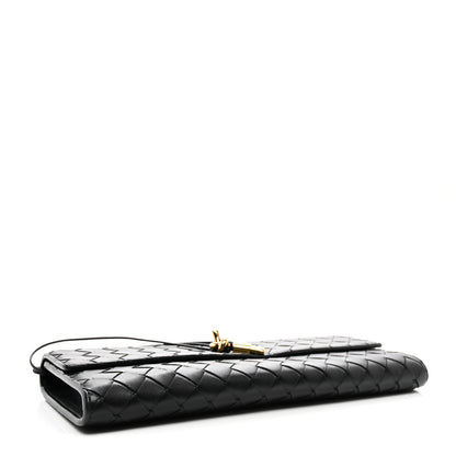 Bottega Veneta Nappa Intrecciato Long Andiamo Top Handle Black 4 of 7