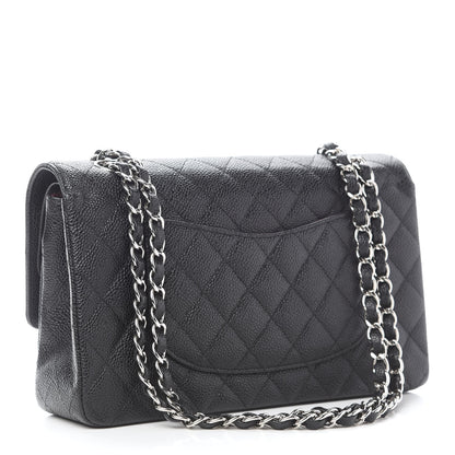 Chanel Caviar Quilted Medium Double Flap Black 3 of 10