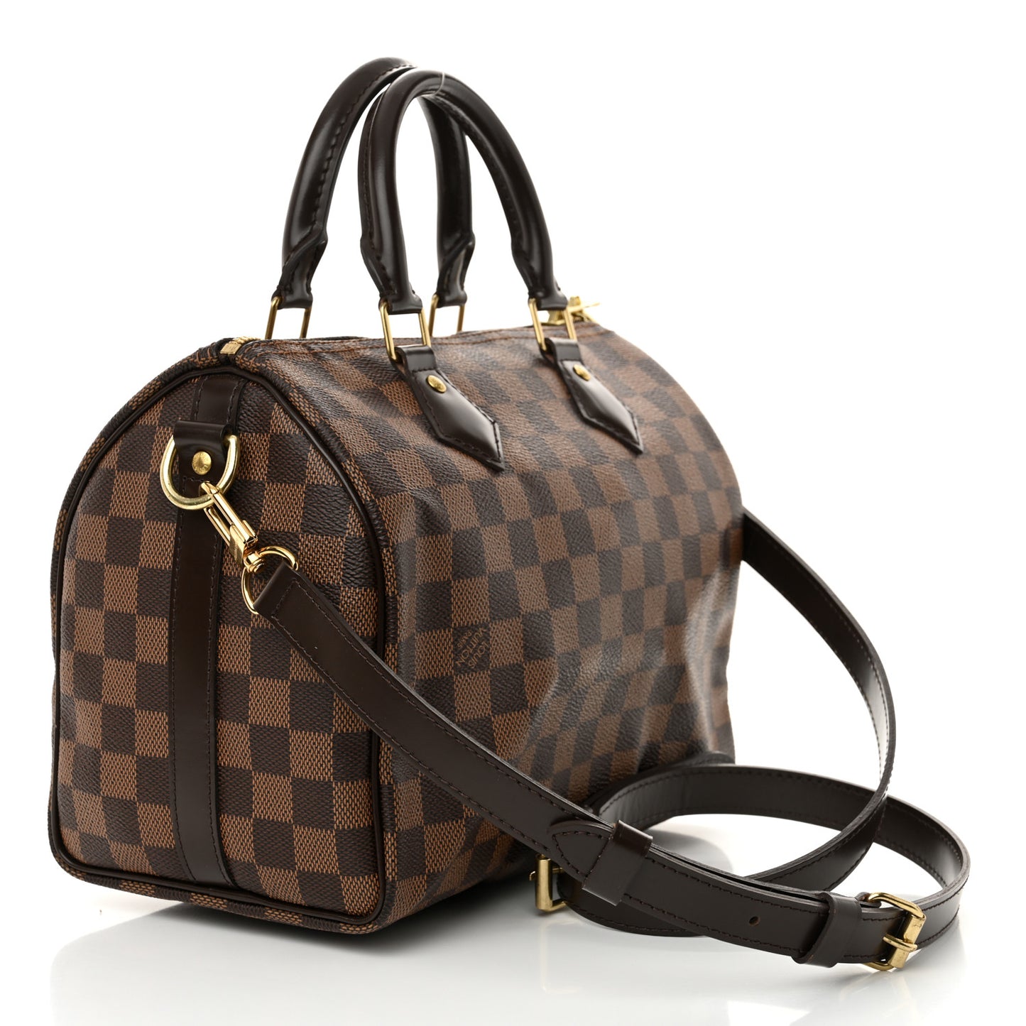 Damier Ebene Speedy Bandouliere 25