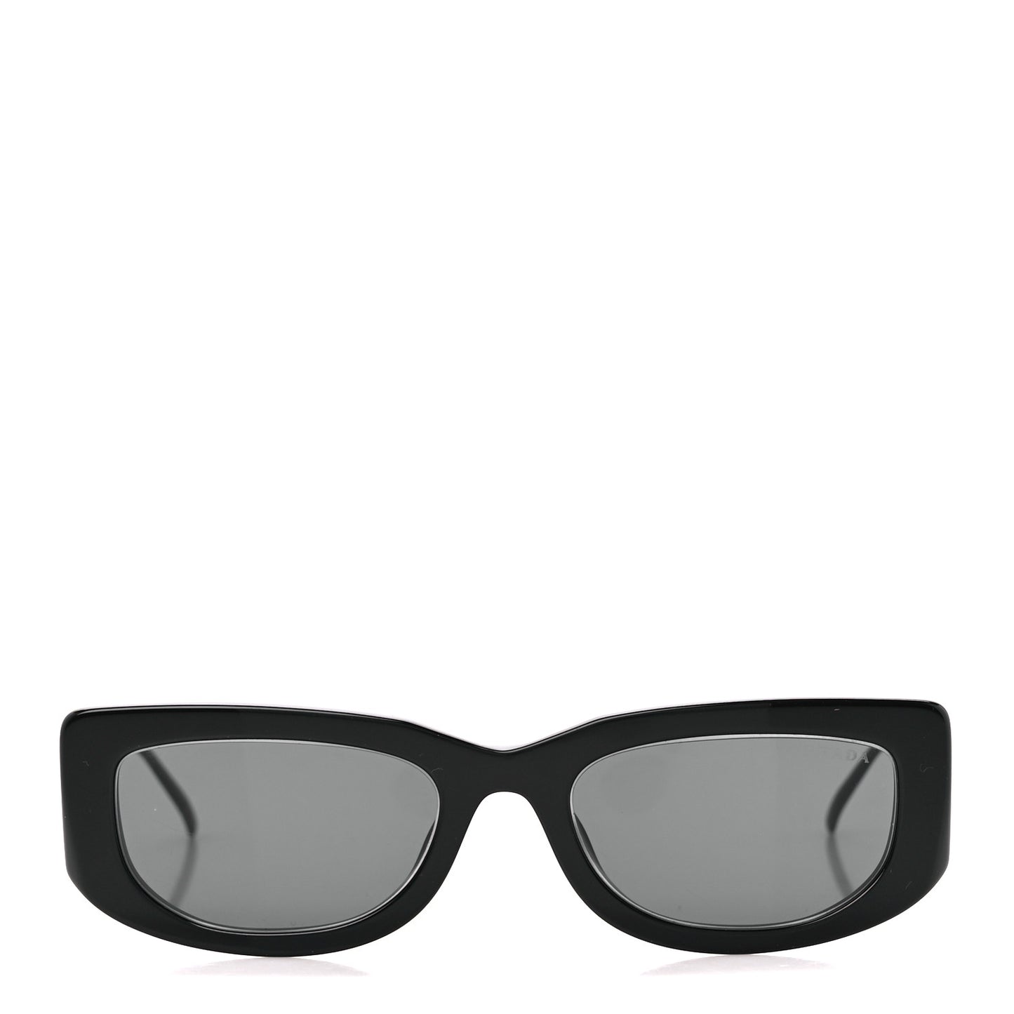 Acetate Sunglasses SPR 14Y Black Slate Gray