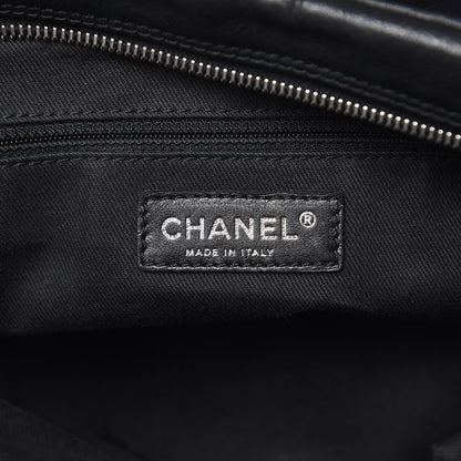 Chanel Calfskin Small Diamond Stitch Tote Black 6 of 13