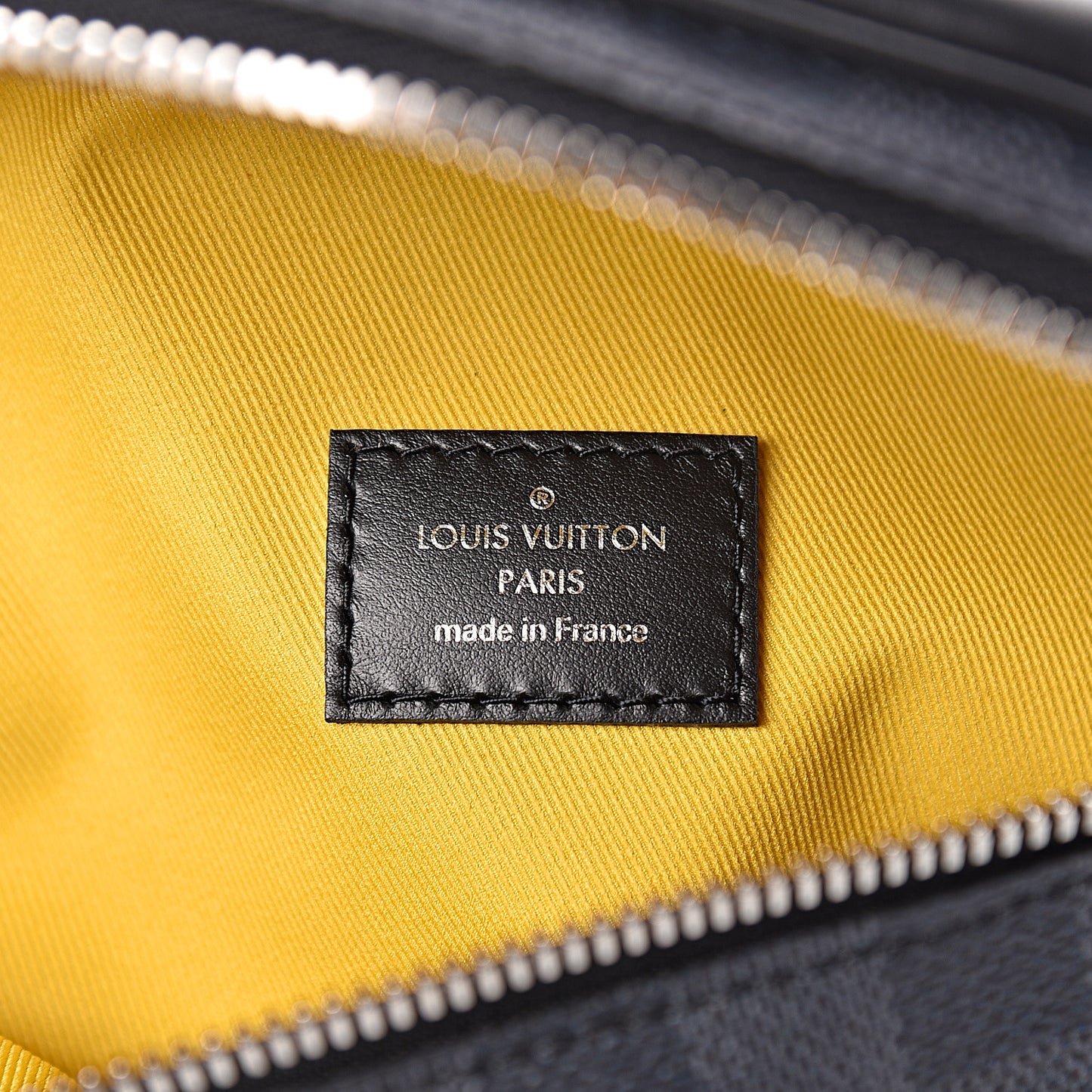Damier Graphite Bumbag Yellow