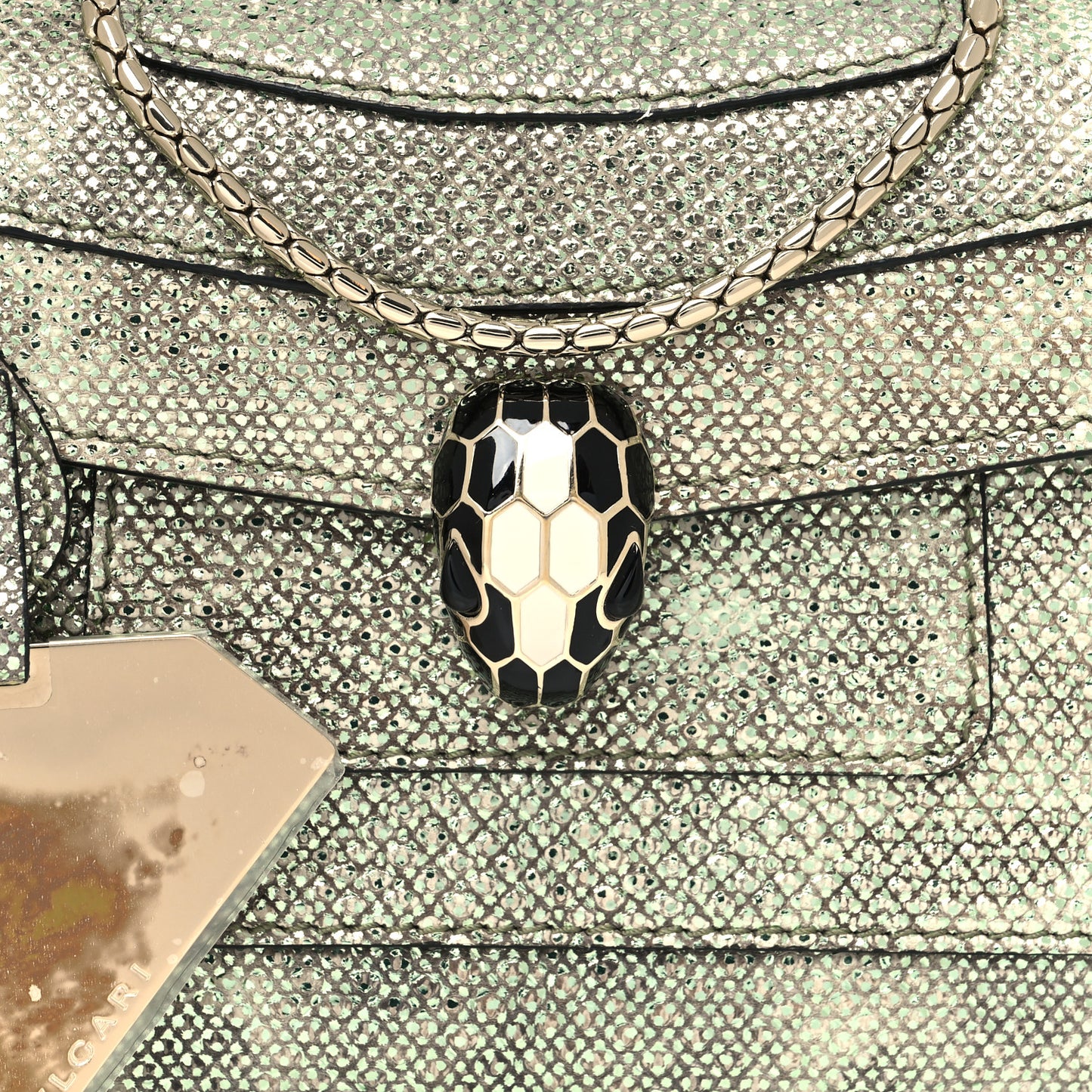 Karung Serpenti Forever Crossbody Green