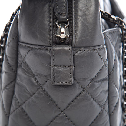 Chanel Aged Calfskin Medium Reissue Camera Case Grey 15 of 16