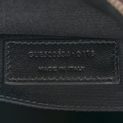Saint Laurent Calfskin Matelasse Monogram Lou Camera Bag Dark Legion Red 7 of 12