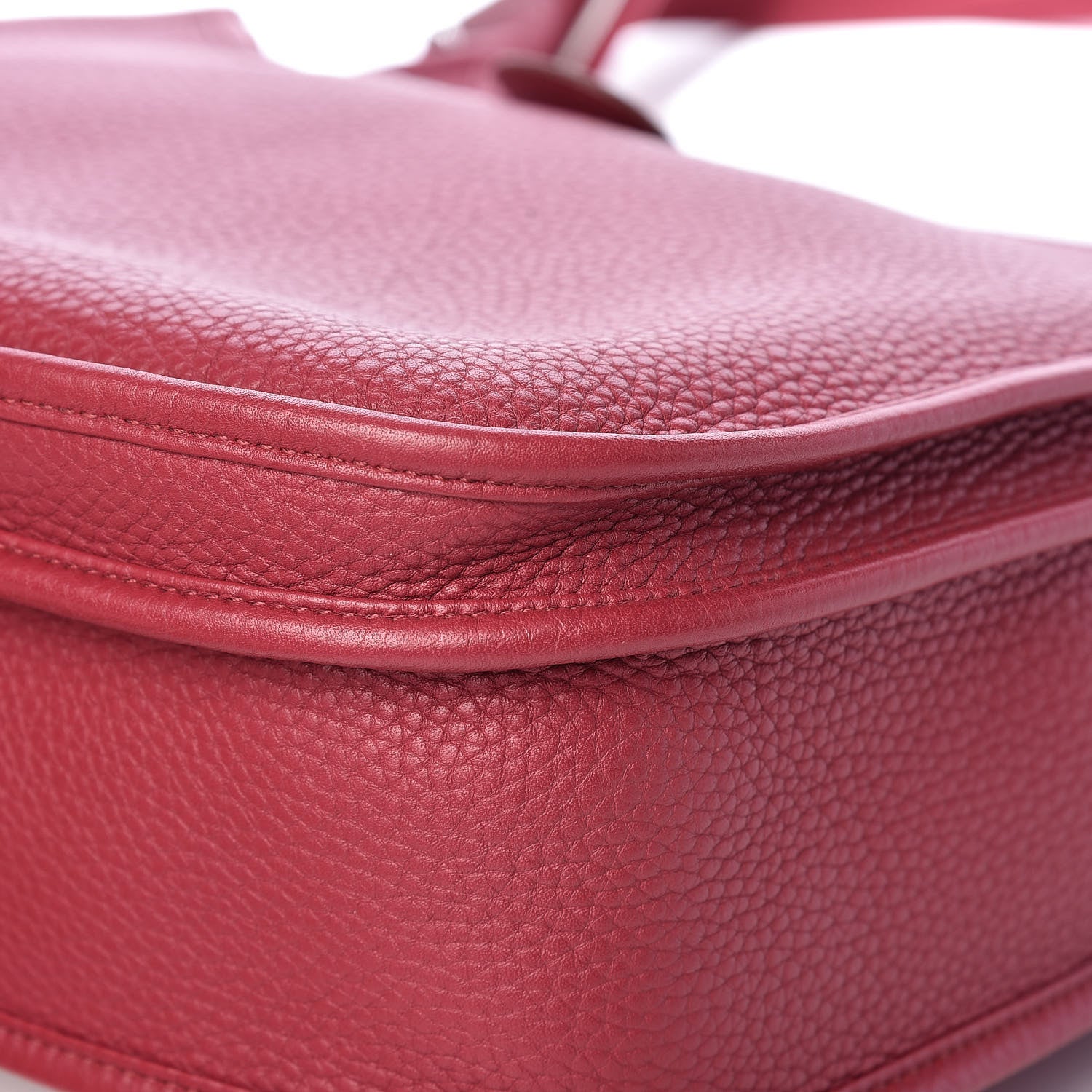 Hermes Taurillon Clemence Evelyne III GM Rubis 11 of 12