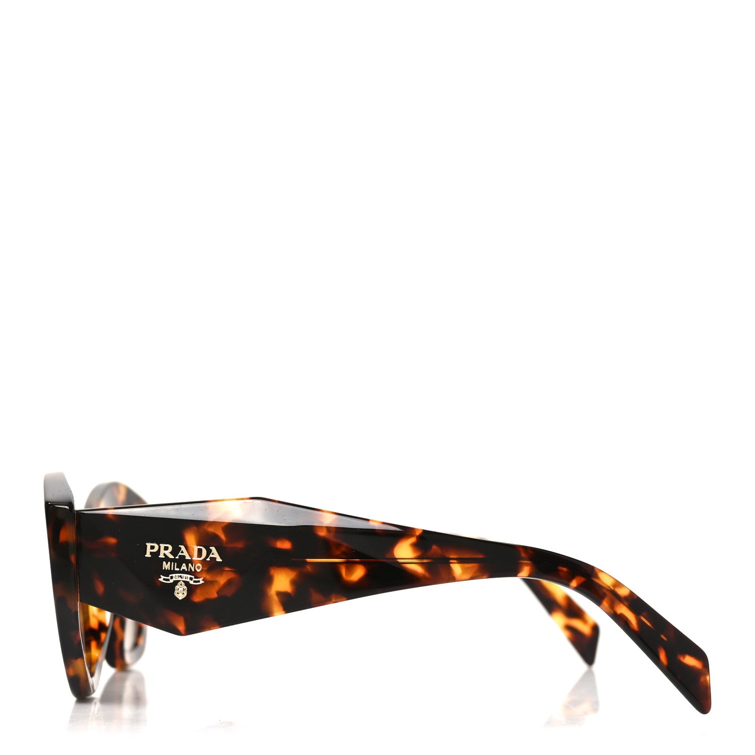 Prada Acetate Symbole Sunglasses SPR 07Y Brown 3 of 7