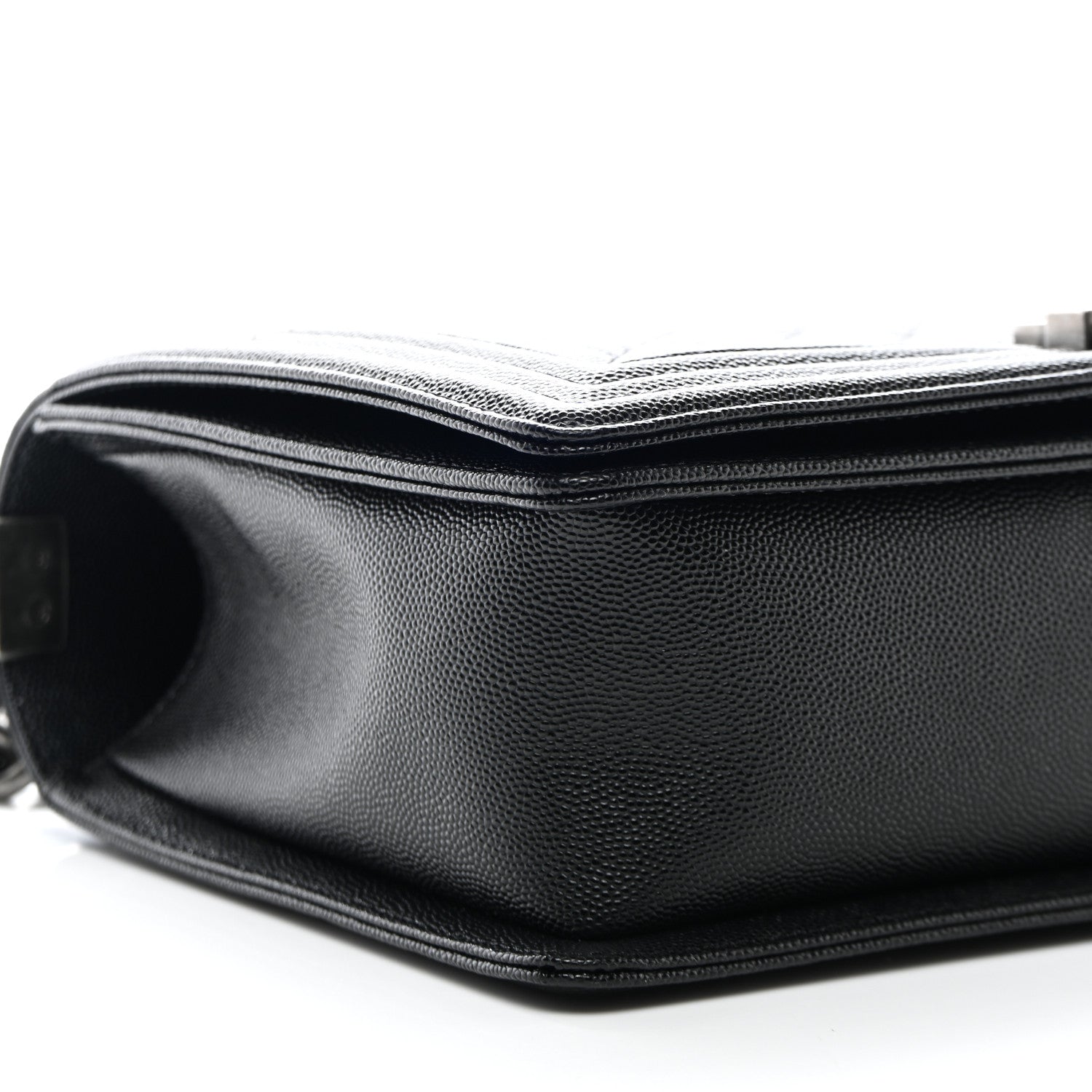 Chanel Caviar Quilted New Medium Boy Flap Black 9 of 11
