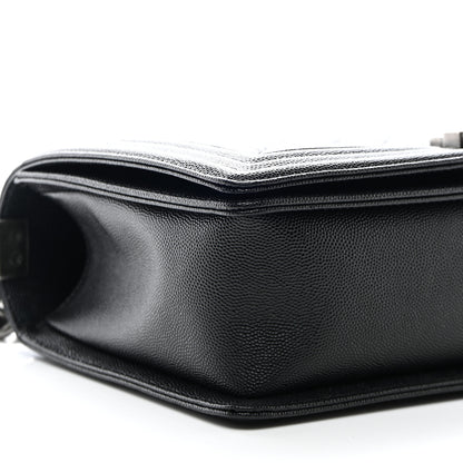 Chanel Caviar Quilted New Medium Boy Flap Black 9 of 11