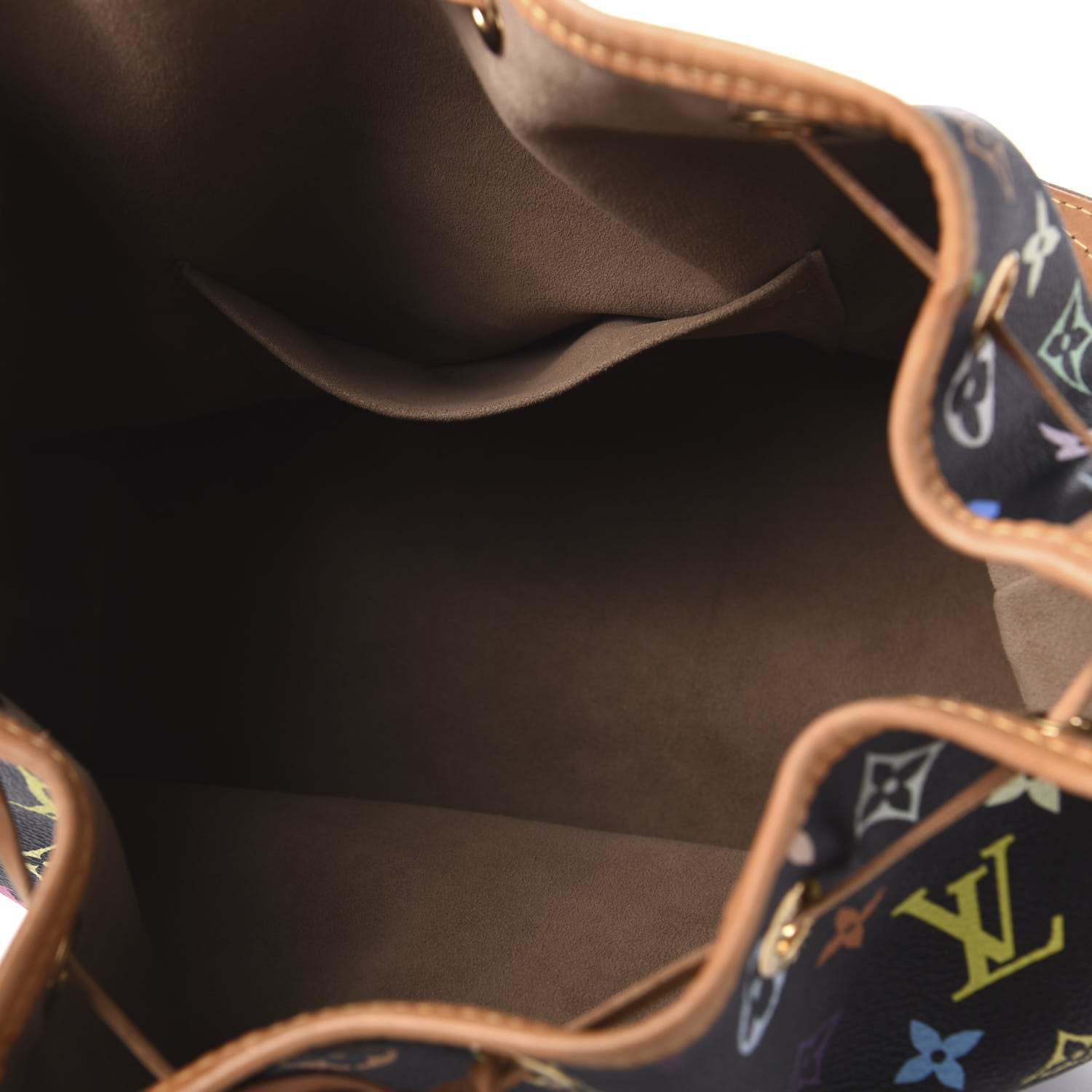 Louis Vuitton Monogram Multicolor Petit Noe Black 5 of 10