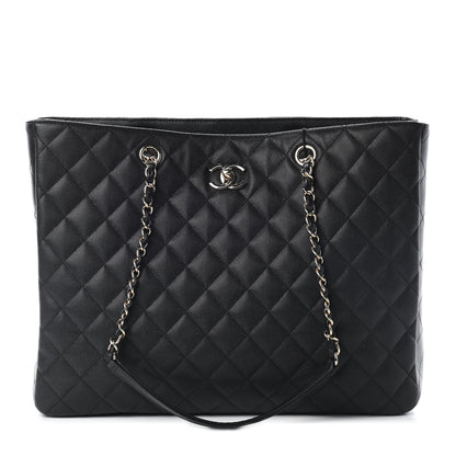 Chanel Caviar Quilted Large Shopping Tote Black 1 of 9