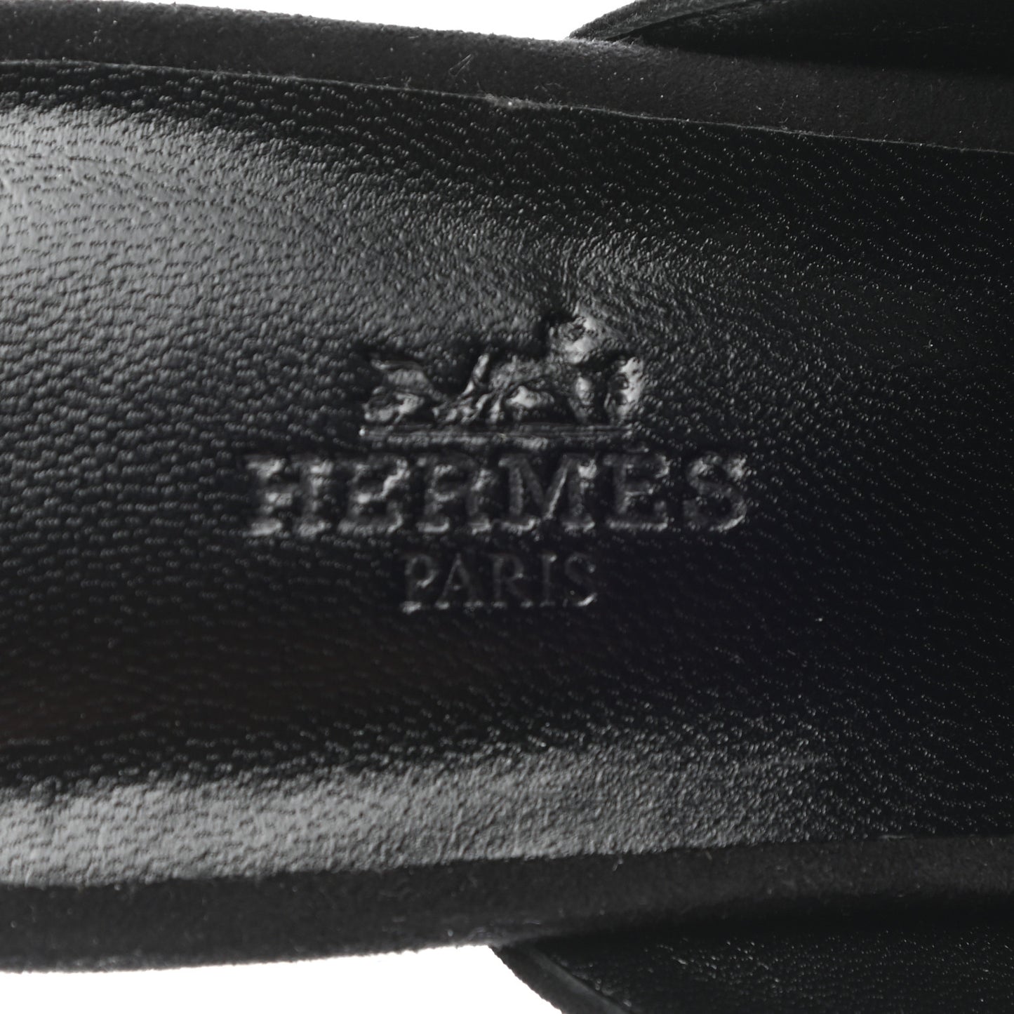 Mink Fur Suede Goatskin Trocadero Mule 37.5 Black