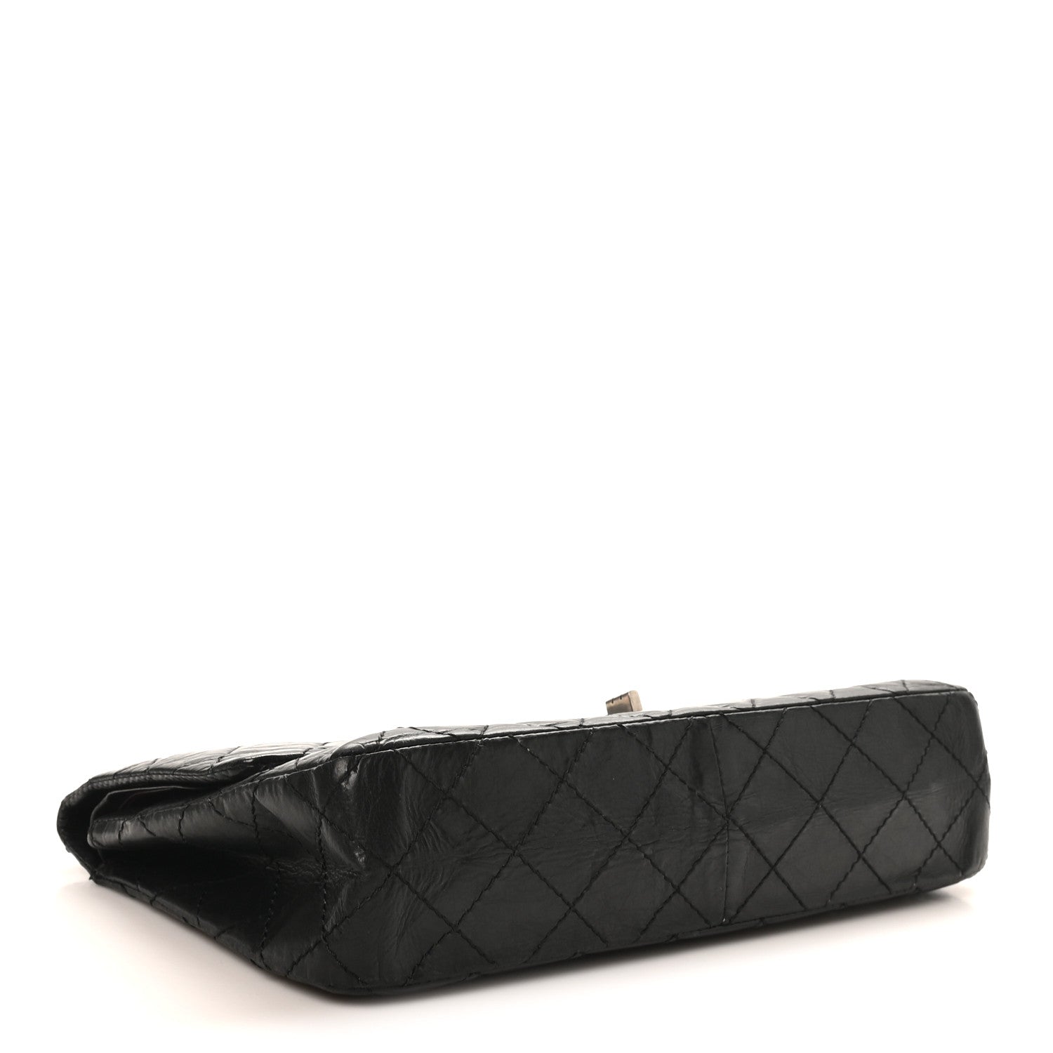 Chanel Aged Calfskin Quilted 2.55 Reissue 226 Flap Black 4 of 10