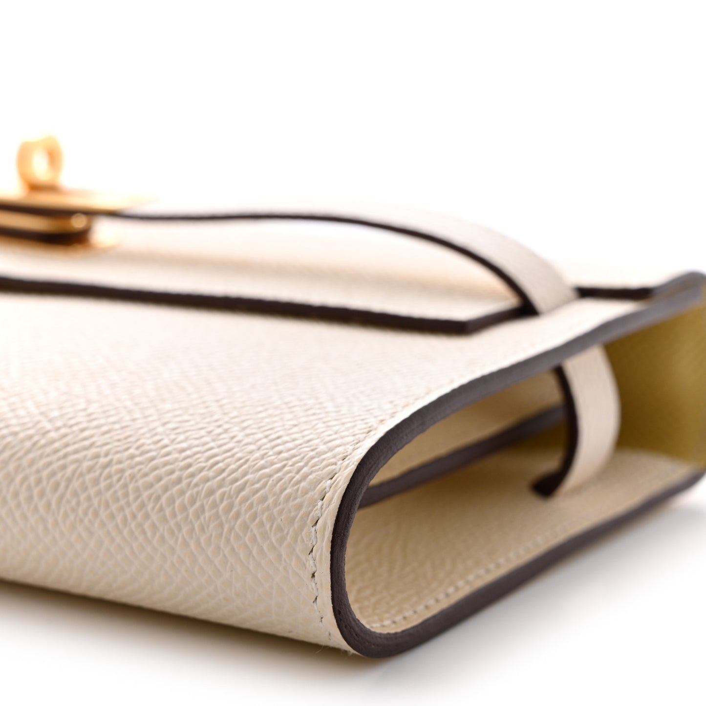 Epsom Verso Kelly Wallet To Go Nata Jaune Poussin